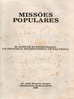 Missões populares: 85 anos de evangelização da província redentorista de São Paulo