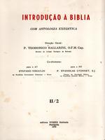 Introdução à Bíblia com antologia exegética: Josué, Juízes, Rute, 1-2 Samuel, 1-2 Reis