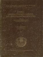 Storia della Congregazione del Santissimo Redentore: le origini (1732-1793)